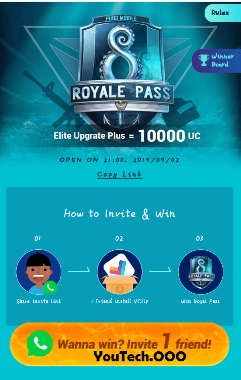 earn-pubg-royal-pass-from-vclip