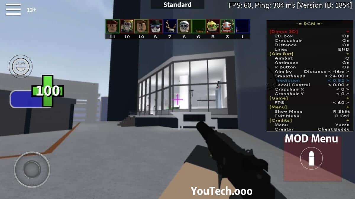 Roblox Hacks Aimbot Wallhack Free Robux And Roblox Mods - roblox aimbot for cb:ro