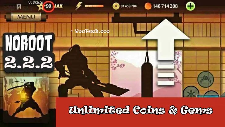 shadow fight 2 apk unlimited money and gems