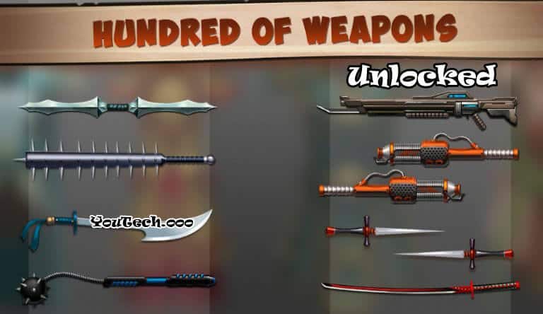 shadow fight 2 all weapons and magic apk