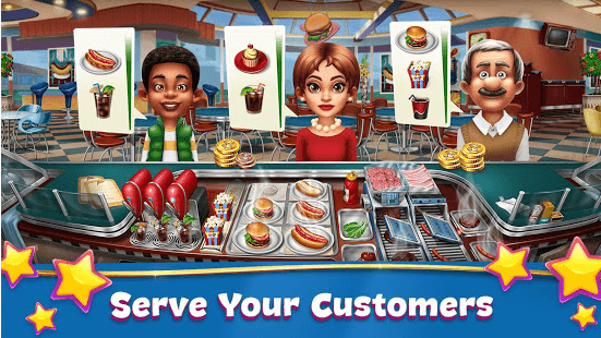 Serve Food To Customers