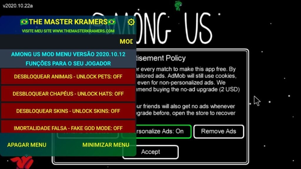 among us mod menu