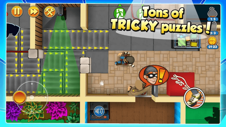 tons of tricky puzzles