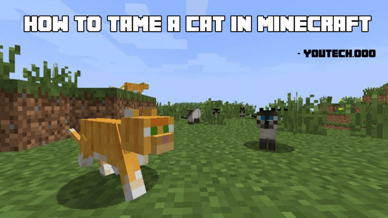 How To Tame A Cat In Minecraft: Get A Fish, Find A Cat & Feed Them Simple