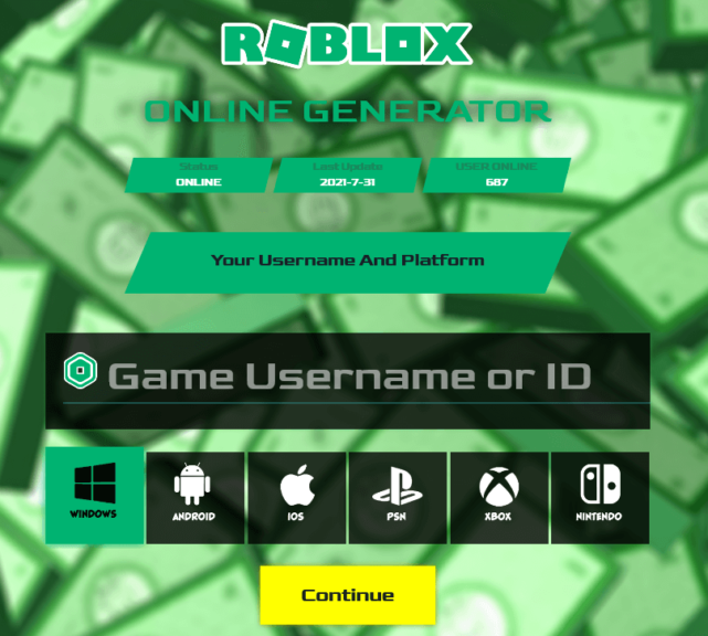 free robux generator