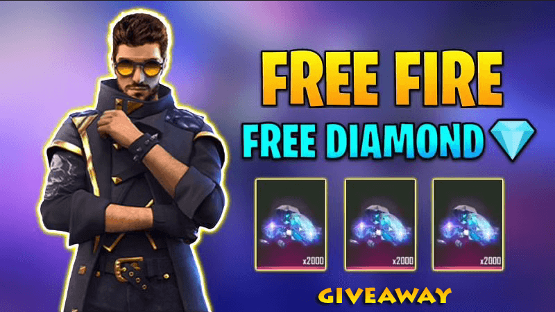 free fire diamonds giveaway