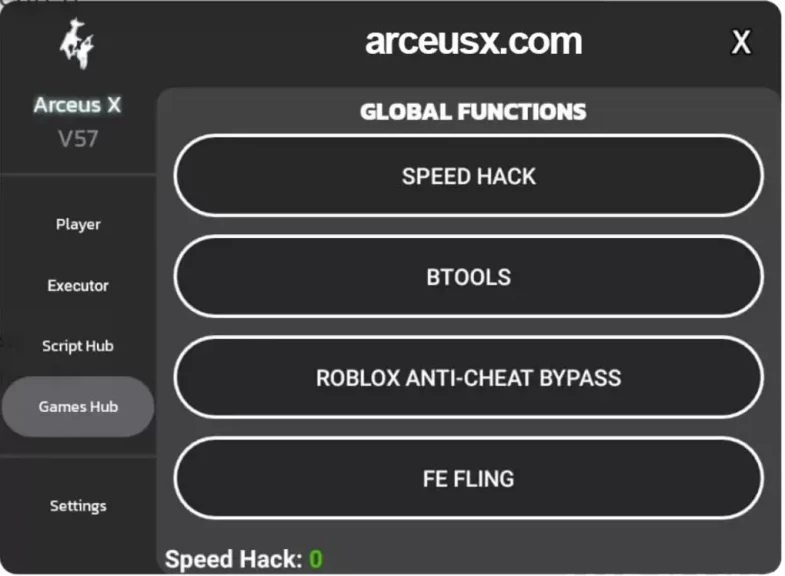 arceus x roblox mod menu
