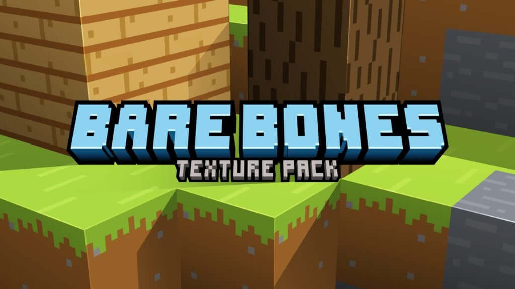 bare bones texture pack