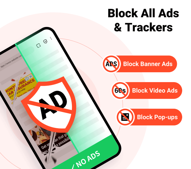 block all ads & trackers