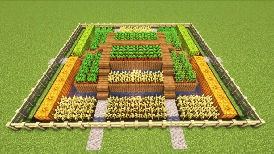 garden minecraft building ideas