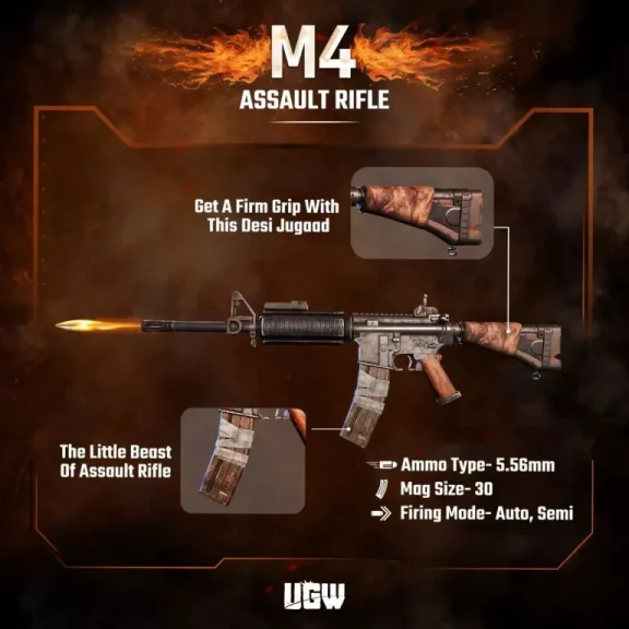 ugw-m4-asault-rifle
