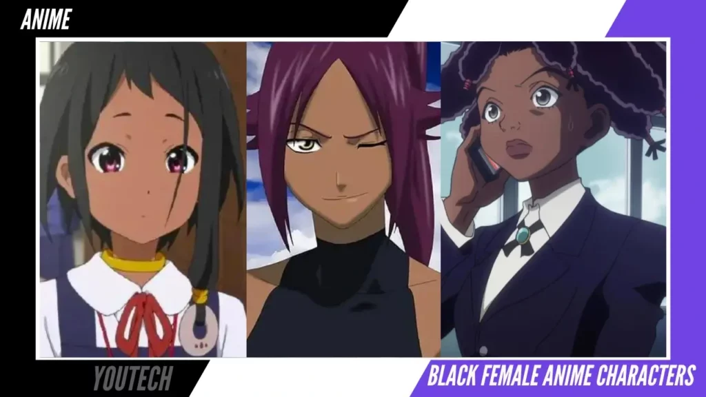 Top 10 Black Anime Characters  Building An All Black Anime Squad  YouTube