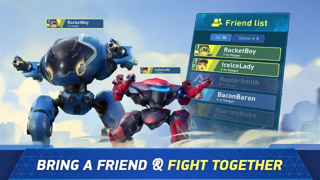 bring a friend and fight together