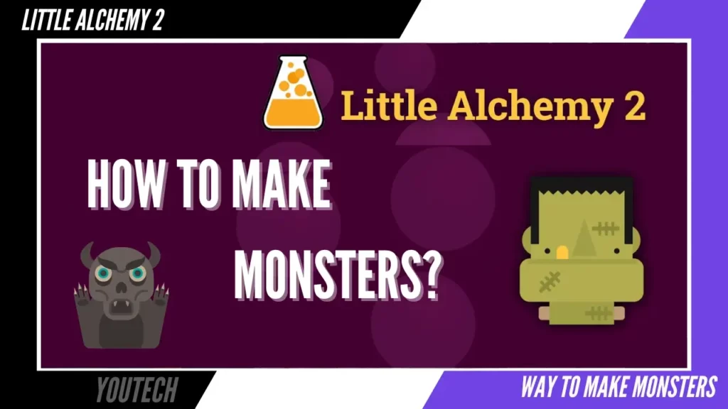 how to make monsters in little alchemy 2